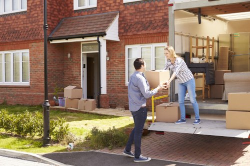 Local removals team planning a move in Beckenham street area