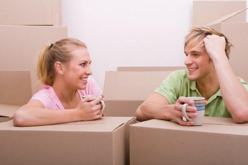 Man With A Van Beckenham pricing overview with moving van and packed boxes