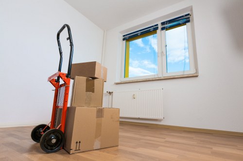 Efficient unpacking in a new home
