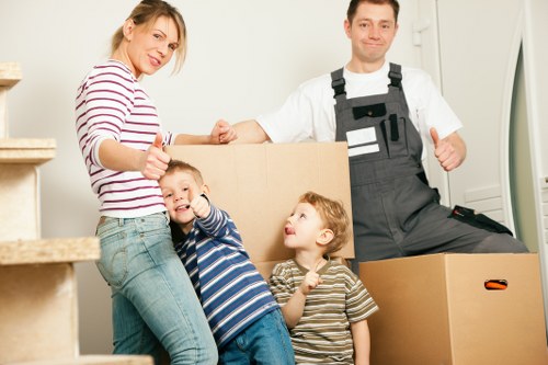 High-quality packing materials and organized boxes
